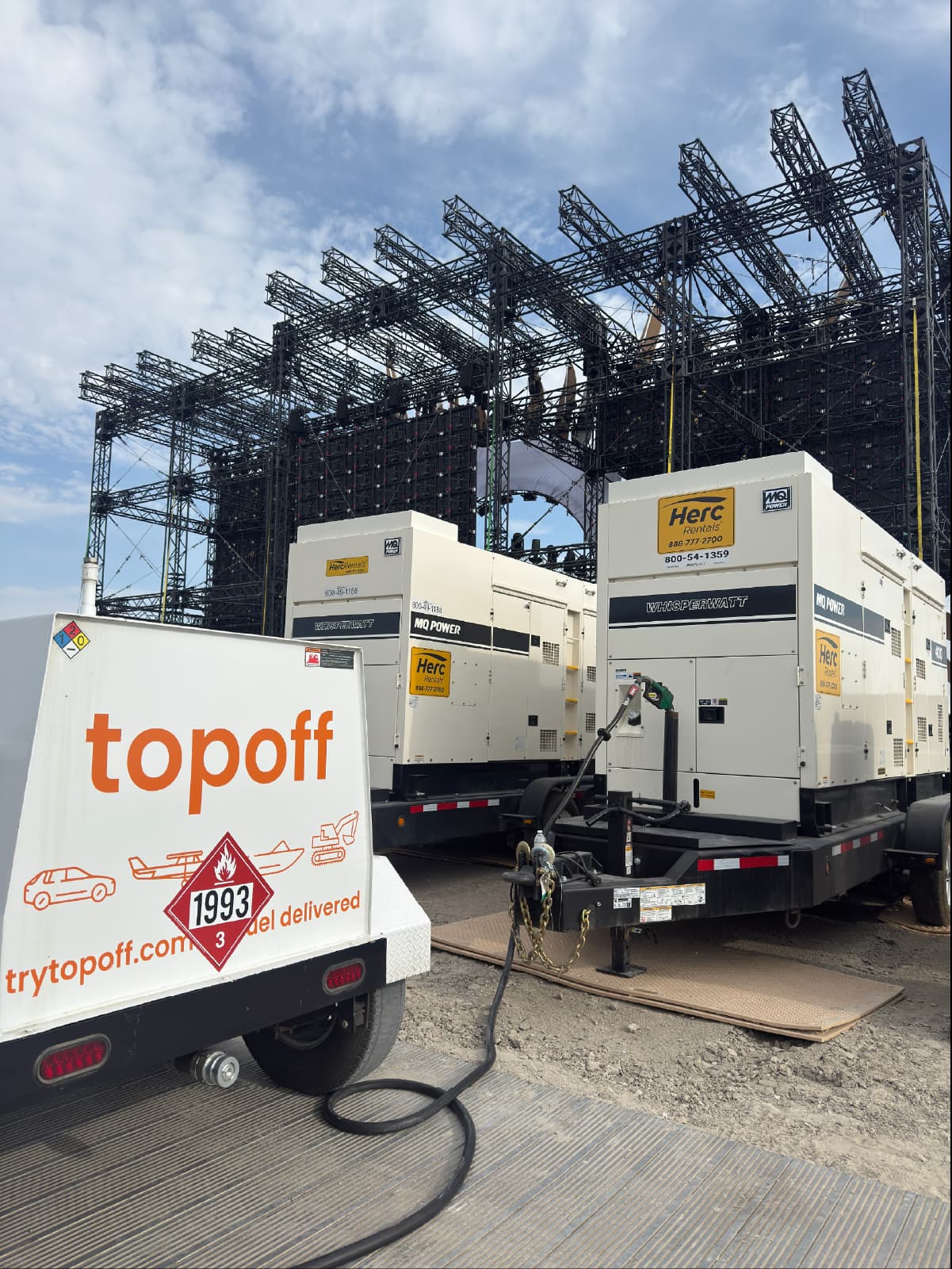 Rental Equipment Fueling